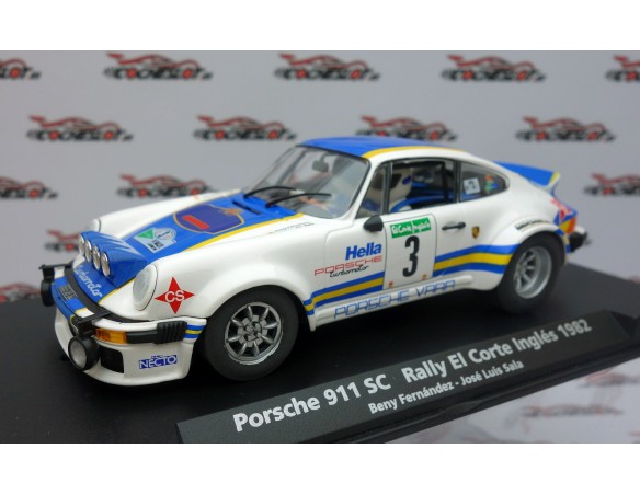 PORSCHE 911 SC RALLY EL CORTE INGLES 1982 A963 REF.88153 FLY