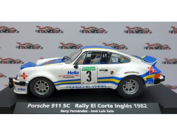 PORSCHE 911 SC RALLY EL CORTE INGLES 1982 A963 REF.88153 FLY