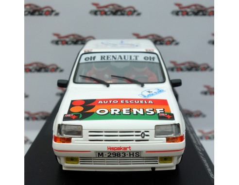 RENAULT 5 GT TURBO RALLY PLATJA D'ARO 1988 EL CLUB 2023 FIRMADO REF.FC2023FLY