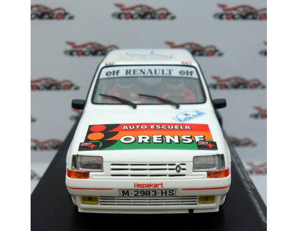 RENAULT 5 GT TURBO RALLY PLATJA D'ARO 1988 EL CLUB 2023 FIRMADO REF.FC2023FLY