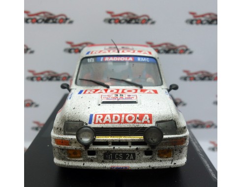 RENAULT 5 TURBO RALLY TOUR DE CORSE 1986 RADIOLA SUCIO REF.E2066 FLY