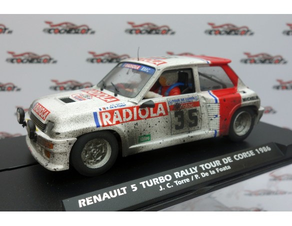 RENAULT 5 TURBO RALLY TOUR DE CORSE 1986 RADIOLA SUCIO REF.E2066 FLY