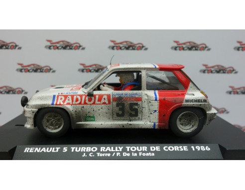 RENAULT 5 TURBO RALLY TOUR DE CORSE 1986 RADIOLA SUCIO REF.E2066 FLY