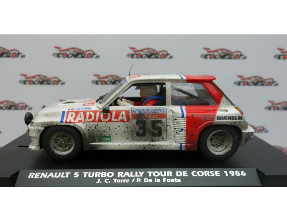 RENAULT 5 TURBO RALLY TOUR DE CORSE 1986 RADIOLA SUCIO REF.E2066 FLY