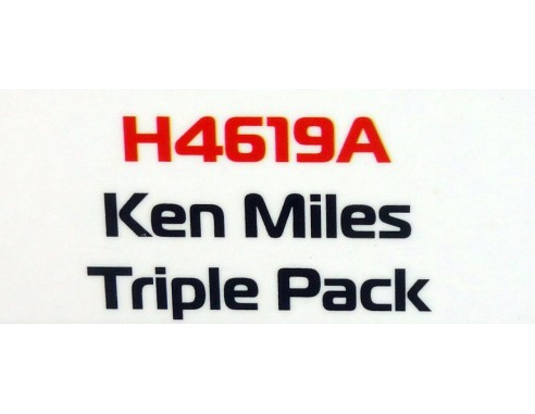 KEN MILES TRIPE PACK LEYENDAS REF.H46192A SUPERSLOT