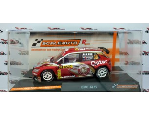 SKODA FABIA R5 RALLY CATALUNYA 2015 Nº38 VERSION R REF.SC6444R SCALEAUTO 2