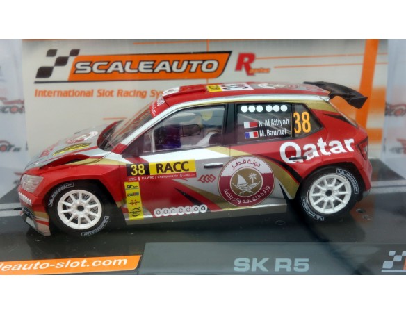 SKODA FABIA R5 RALLY CATALUNYA 2015 Nº38 VERSION R REF.SC6444R SCALEAUTO