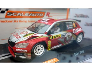 SKODA FABIA R5 RALLY CATALUNYA 2015 Nº38 VERSION R REF.SC6444R SCALEAUTO