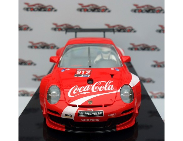 PORSCHE 997 COCA COLA LIVERY Nº912 PETIT LE MANS 2019 AW KING 21K EVO3 DECFECTIVE  REF.D0525AW NSR