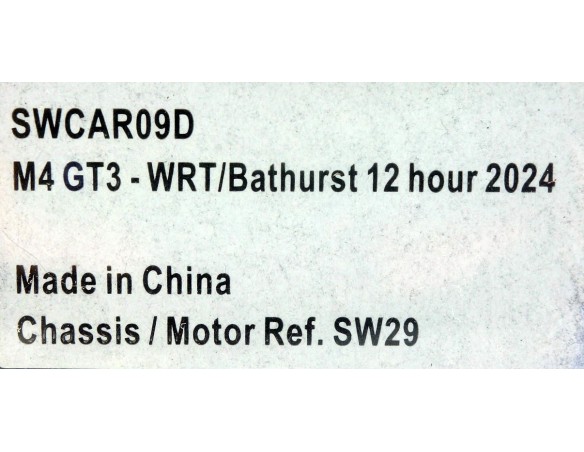 BMW M4 GT3 WRT Rossi GT Challenge 2024 REF.SWCAR09D SIDEWAYS