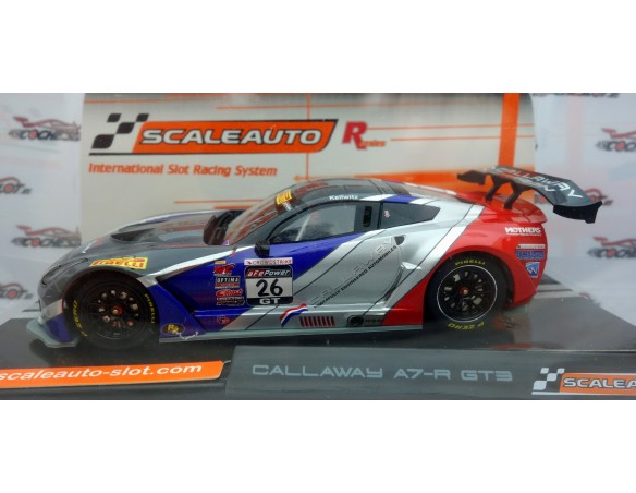 CALLAWAY GT3 PIRELLI WORLD CHALLENGE 2018 Nº26 REF.SC6350R SCALEAUTO