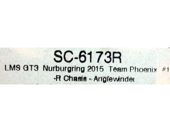 AUDI R8 LMS GT3 24H NURBURGRING 2015 TEAM PHOENIX Nº1 REF. SC6173R SCALEAUTO