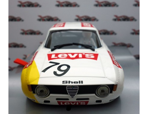 ALFA ROMEO GTA 1300 JUNIOR Nº79 24h SPA 1972 LEVI`S 1/24 REF.140BRM