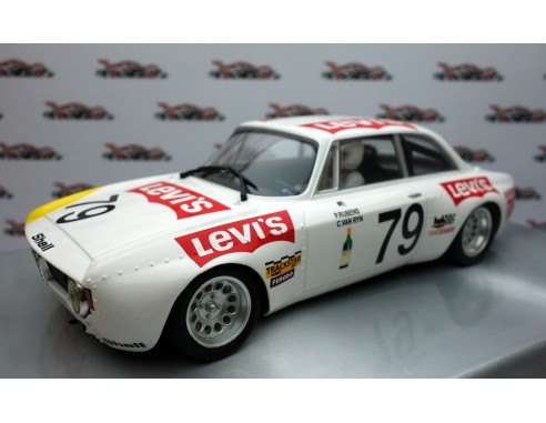 ALFA ROMEO GTA 1300 JUNIOR Nº79 24h SPA 1972 LEVI`S 1/24 REF.140BRM