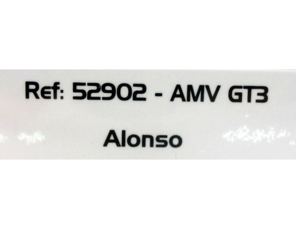 AMV GT3 EVO - Test Car - FIGURA ALONSO REF:52902 AVANT SLOT