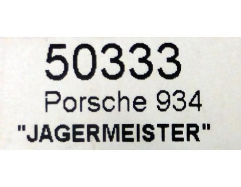 Porsche 934 “Jagermeister” Nº24 REF.50333 NINCO