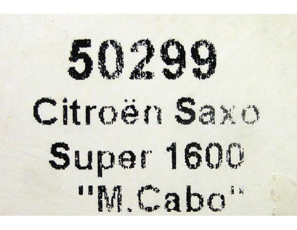 CITROEN SAXO SUPER 1600 M.CABO REF.50299 NINCO