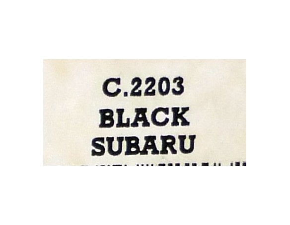 SUBARU IMPREZA BLACK EDICION COLECCIONISTA REF.C2203 SUPERSLOT