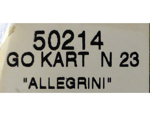 GO KART Nº23 ALLEGRINI REF.50214 NINCO