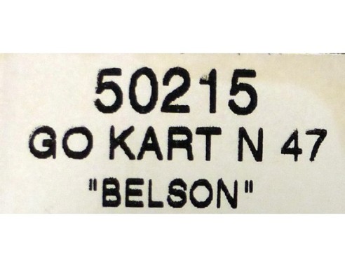 GO KART Nº47 BELSON REF.50215 NINCO