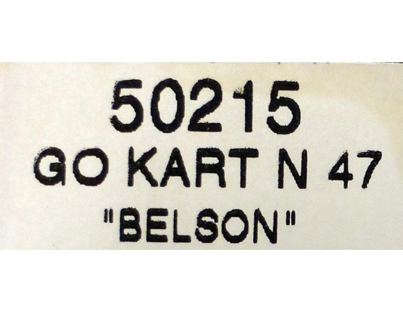 GO KART Nº47 BELSON REF.50215 NINCO