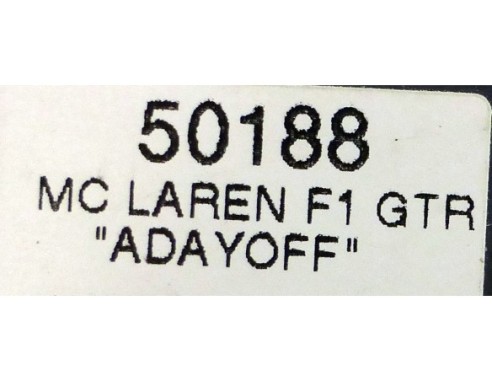 MC LAREN F1 GTR DAVIDOFF REF.50188 NINCO