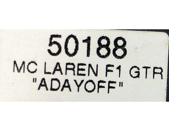 MC LAREN F1 GTR DAVIDOFF REF.50188 NINCO