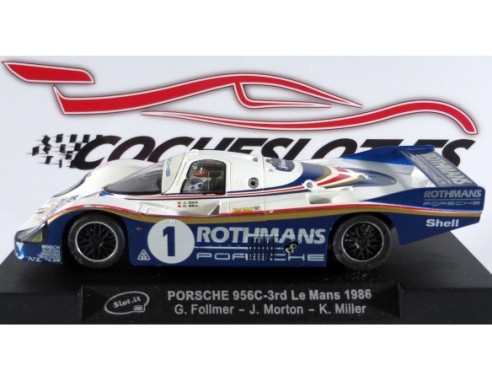 PORSCHE 956 ROTHMANS LE MANS WINNER 1986 REF.SICW 04 SLOT.IT