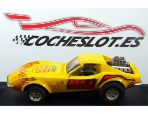 CHEVROLET CORVETTE AMARILLO 1975 REF.4050 EXIN