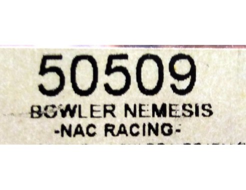 BOWLER NEMESIS No 25 NAC RACING REF.50509 NINCO