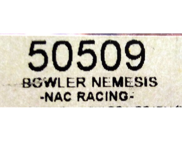 BOWLER NEMESIS No 25 NAC RACING REF.50509 NINCO