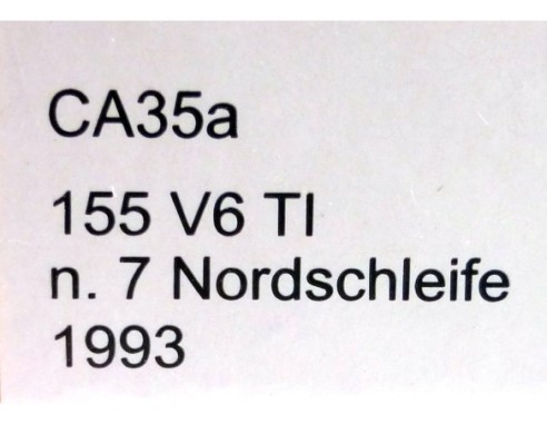 Alfa Romeo 155 V6 TI - Nordschlaife DTM 1993 REF. CA35A SLOT.IT
