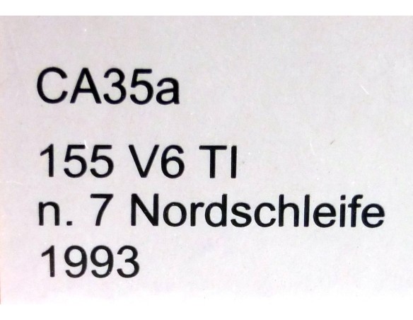 Alfa Romeo 155 V6 TI - Nordschlaife DTM 1993 REF. CA35A SLOT.IT