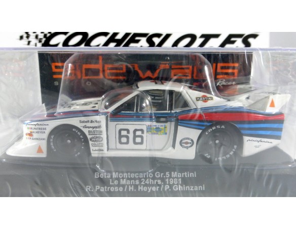 Lancia Beta Montecarlo Gr.5 Martini Le Mans 24hrs 1981 REF. SW54 SIDEWAYS