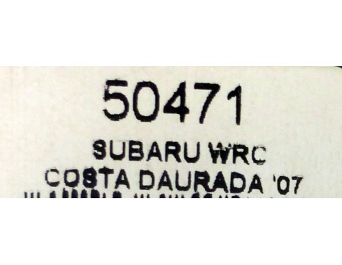 SUBARU WCR COSTA DAURADA 07 REF.50471 NINCO