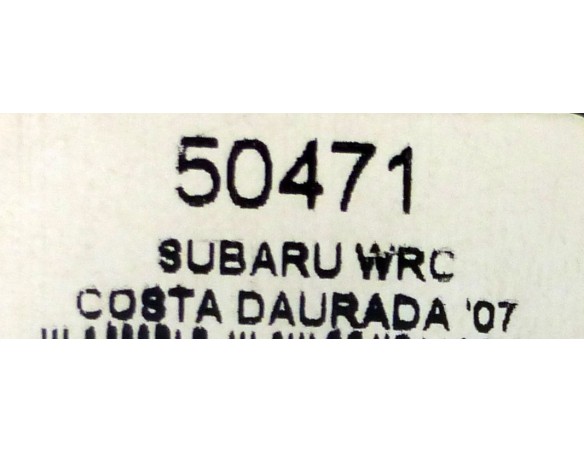 SUBARU WCR COSTA DAURADA 07 REF.50471 NINCO
