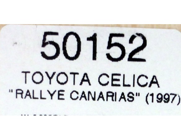 TOYOTA CELICA RALLYE CANARIAS REF.50152 NINCO