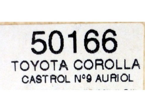 TOYOTA COROLLA CASTROL Nº9 AURIOL 1998  REF. 50166 NINCO
