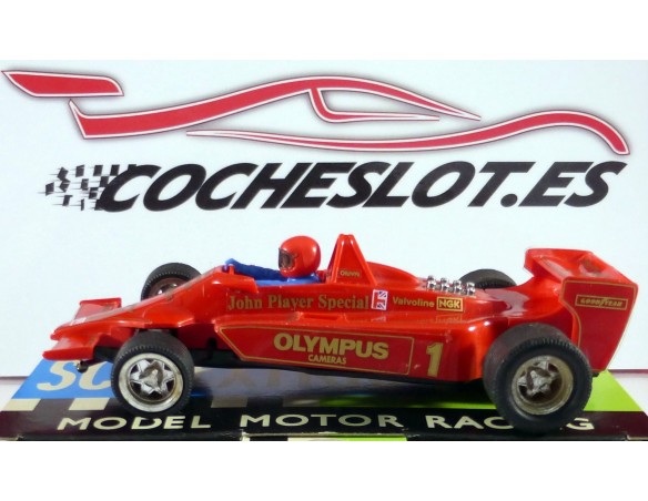 LOTUS MK-IV F1 JHON PLAYER ROJO Nº 1 1981 REF.4059 EXIN