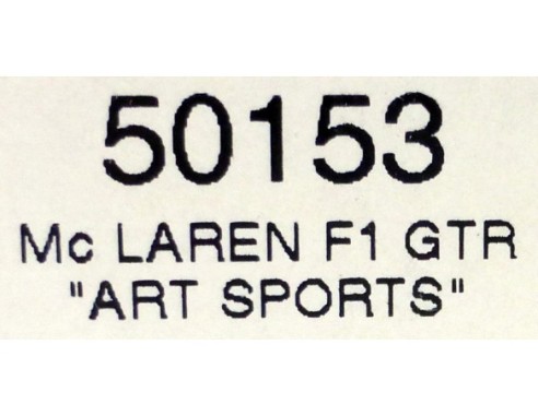 McLAREN F1 GTR “ART SPORTS” REF.50153 NINCO