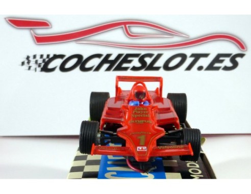 LOTUS MK-IV F1 JHON PLAYER ROJO Nº 1 1981 REF.4059 EXIN