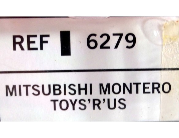 MITSUBISHI MONTERO TOYS R US REF.6279 TECNITOYS