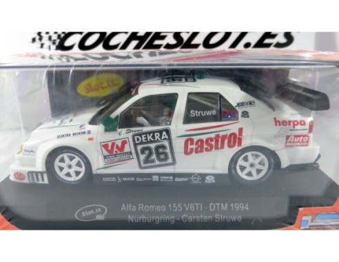 ALFA ROMEO 155 V6 TI DTM NURBURGRING 1994 STRUWE REF.CA35D SLOT.IT