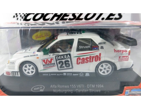 ALFA ROMEO 155 V6 TI DTM NURBURGRING 1994 STRUWE REF.CA35D SLOT.IT