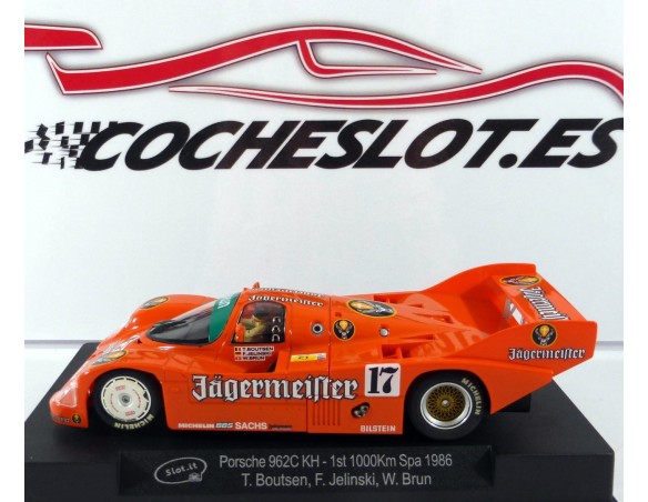 PORSCHE 962C KH Nº17 / JAGERMEIFTER REF. CA17B SLOT.IT