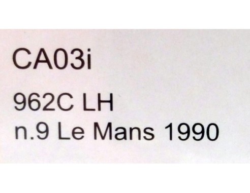 Porsche 962C LH n.9 24h Le Mans 1990 MIZUNO REF.CA03I SLOT.IT