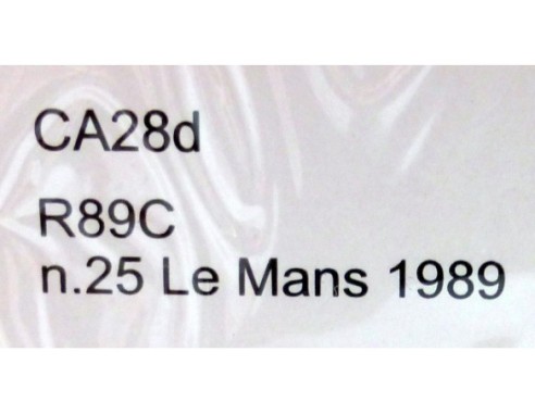 Nissan R89V n.25 Le Mans 1989 REF,CA28D SLOT.IT