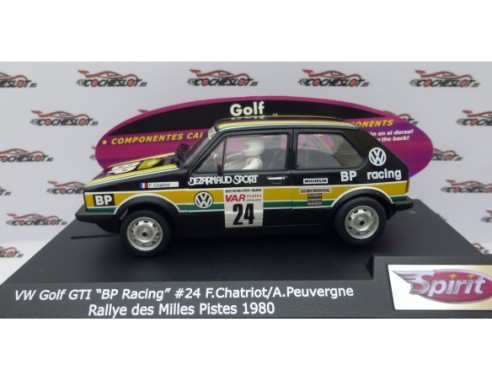 VW Golf Gti “ BP Racing “ Nº24 Rallye Des Milles Pistes 1980 Ref. 0701503 SPIRIT