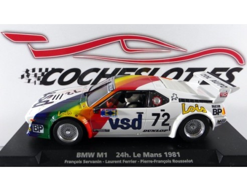 BMW M1 24h LE MANS 81 Nº72 SERVANIN-FERRIER-ROUSSELOT VSD REF. 88322 FLY