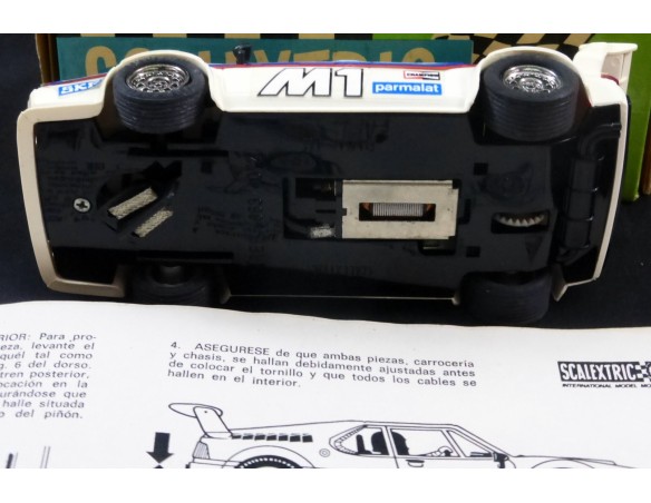 BMW M1 BLANCO	CON CAJA E INSTRUCCIONES 1982  REF.4063 EXIN